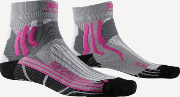 Носки X-SOCKS RUN SPEED TWO WMN (; 39-40; G004 pearl grey / black)